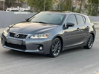  4 لكزس CT200 F SPORT اصلي 2013