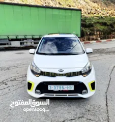  2 كيا مورنينج 2018 فل اضافات  فتحة سقف