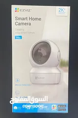  2 كاميرا   H6C EZVIZ واي فاي داخلي 2MP صوت و صورة مع تتبع ذكي للحركة و توفر تغطية شاملة 360 درجة