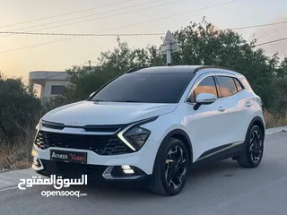  6 كيا سبورتاج هايبرد 2023/22فل الفل الفل عداد قليل اصلي