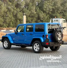  8 JEEP WRANGLER UNLIMITED SAHARA 2014 GCC