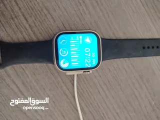  8 ساعة  hoco y12 ultra شبيها ل ساعة أبل مستخدمة لاكن بحالة جديدة لا يوجد عليها أي خدوش أو كسور ساعة