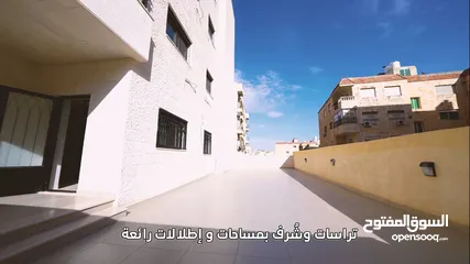  20 شقة ارضية 156 تشطيب فلل / مدخل خاص/ كراج سيارة مستقل/ ترس 100 متر.