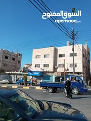 12 ثلاثة محلات تجارية للإيجار بدون خلو في موقع مميز في الزرقاء السوق التجاري قرب دوار معصوم شارع رئيسي
