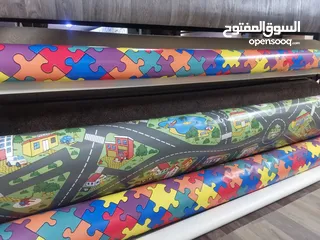  2 تركيب ارضيات باركيه جلد pvc جميع الألوان. لمكاتب الإدارة والمنازل. توصيل للمحافظات