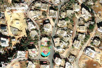  3 للبيع ارض من اراضي غرب بلال على ثلاث شوارع
