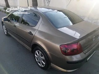  8 بيجو 407  بحالة الوكالة إستعمال شخصي  ترخيص سنة وتامين سنة السيارة نخب النخب محرك ممتاز جير ممتاز