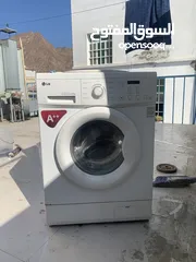  1 LG front load automatic washing machine just few months usss just like new