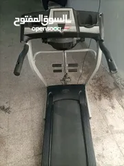  1 جهاز ركض مستعمل للبيع جهاز رياضه ولياقة بدنيه  سهل التخزين