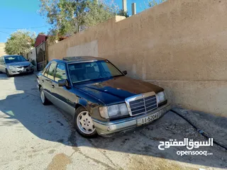  1 مارسيدس بطه لبيع. موديل 1990 ماتور200 اسود  قير عادي 5 غيار من بلالدها