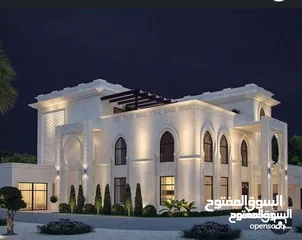  2 الظهير للنخبه وكبار رجال الاعمال قصر وفلل عدد 2 سكن عائلي لعده عائلات مستقلات فن معماري إطلاله وتميز
