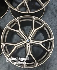  2 wheels for BMW X5 size 21 original