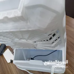  8 مروحه صحراويه  مضيئه محموله بواسطة يد مزوده بخزان ماء و ثلج و عين بخاج تعمل بالشحن الكهربائي الفوري