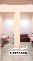  4 صالون تجميل نسائي فاخر بمساحة واسعة في منطقة مواطنين مجهز بجميع الادوات و المعدات في الجرف عجمان