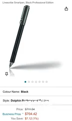  2 SALE!! It’s 2024 - know tech! Livescribe Smartpen, Black Dolphin Professional Edition - HOT Item!