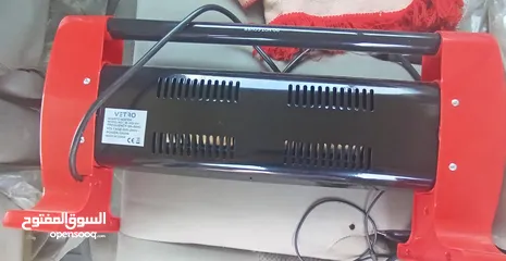  2 مدفأة دفاية صوبة كهرباء كهربائية ماركة فيترو 1200 واط استخدام ساعه فقط للبيع لعدم الحاجه اليها وكالة