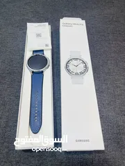  4 ساعة سامسونج ذكية واتش 6 كلاسيك حجم 47mm