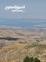  1 ارض منطقة ناعور ذات اطلاله على البحر الميت