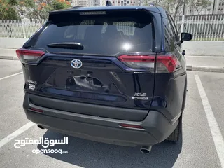  24 Toyota Rav4  Hybrid 2021 XLE Sunroof Full Option تويوتا رافور هايبرد فتحة سقف فل مواصفات