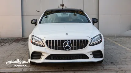  18 MERCEDES-BENZ C300 COUPE 2019  PANORAMA FULL OPTION US SPEC