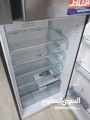  2 ثلاجة هيتاشي جديدة 489 لتر ستيل