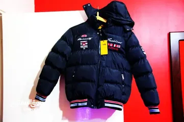  2 جاكيت ولادي شتوي مبطن بطاقية فاخر  High quality kids jacket with hat