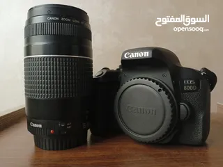  6 كاميرة كانون 800d استعمال شخصي بحال الوكالة للبيع