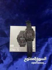  1 ساعة جارمن فينكس 7 اس سولار  Garmin 7s solar