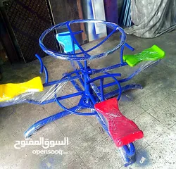  6 دويخة رباعية كراسي تنجيد.