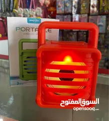  1 يعطيكم العافية  وفرت كمية من سماعات بلوتوث حجم 3 بوصة صوتها واضح وعالي ومكفولة سنة والوان بتجنن وفيه