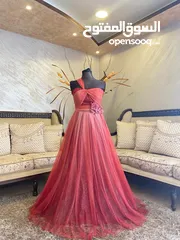  1 فستان سهره  لبسه واحده  للبيع  بنصف السعر