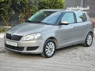  1 SKODA FABIA 1.4 ( 2014 ) سكودا فابيا  2014 بالرخصه