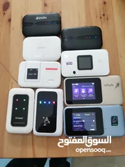  12 واوتر مودم 4g , 5g .منزلي و متنقل مفتوح. home , pocket router unlock