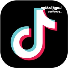  1 حساب تيك توك عليه 10الاف متابع للبيع