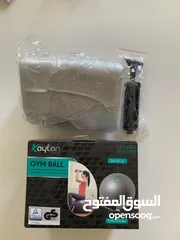  15 كره تمارين الجيم الرياضيه كرة اليوغا و اللياقه البدنيه طابه جيم مطاطيه الحجم 65 سم مع منفاخ هواء