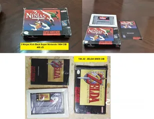  17 العاب نادرة لهواة التجميع ناينتدو Nintendo Gameboy Sega Sony psp 3ds wii u snes