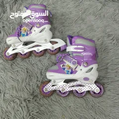  28 سكيتات VIP   عجال مطاط هيكل بلاستيك مقوى شفرات حديد .