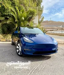  7 ‎‏Tesla Model Y 2022 Long Range Dual Motor فحص كامل فل اضافات