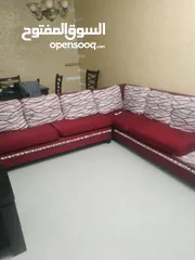  3 طقم كورنر لون خمري  للبيع