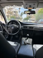  12 BMW 320i 2007   وارد شركة أبو خضر  مالك ثالث  لا تحتاج اي نوع من انواع الصيانة
