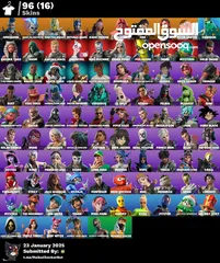  1 حسابات فورت للبيع  بأسعار ممتازة قرأء الوصف تحت وأسعار ترضي الجميع.....................