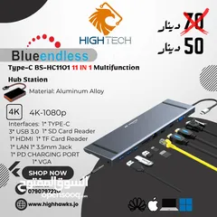  3 Blueendless 6iN1 Multi-Function M.2 SATA SSD Enclosure Hub-