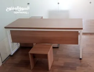  22 مكتب مدير خشب ومعدن بعدة الوان مع إمكانية اختيار اللون والقياس حسب الطلب
