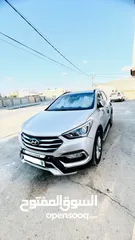  8 هيونداي سانتافيه دفع رباعي - بحالة ممتازة داخليا وخارجيا - GLS  Hyundai SantaFe