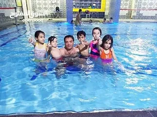  10 دورات سباحه وجلسات علاجيه