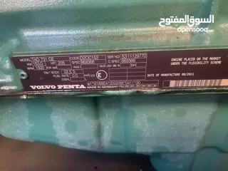  8 مولد كهرباء Volvo 165 KVA برطاني