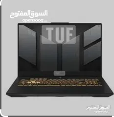  4 لابتوب وكالة شبه جديد Asus tuf f17