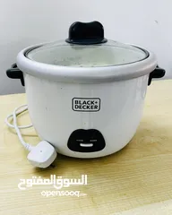  1 Rice Cooker Black and Decker 1.8 Ltr