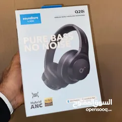  1 للبيع: سماعات Anker Soundcore Q20i ( حالة ممتازة )