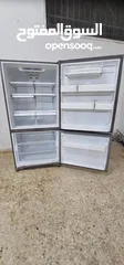  1 ثلاجة  LG حجم كبير للبيع بحالة ممتازه